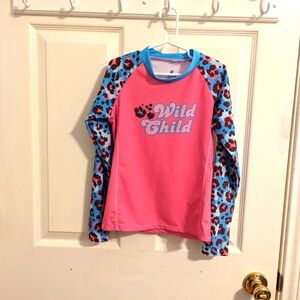 🌟 3 for $15 Juice Box Girl's Swimming Long Sleeve Top